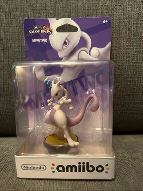 Mewtwo Amiibo - Super Smash Bros. Series **BRAND NEW, SEALED**